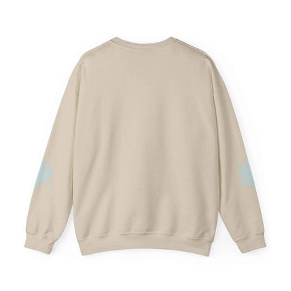 Adult Snowflake Sweatshirt - Cozy Women's Crewneck for Everyday Wear