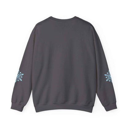 Adult Snowflake Sweatshirt - Cozy Women's Crewneck for Everyday Wear