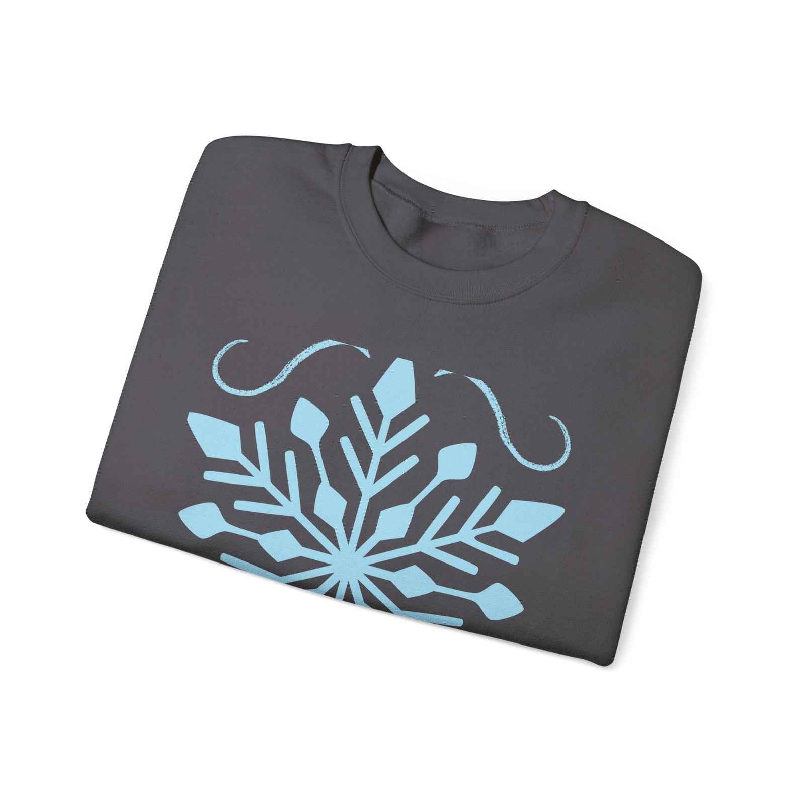 Adult Snowflake Sweatshirt - Cozy Women's Crewneck for Everyday Wear