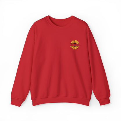 Be Happy: Adult Sweatshirt - The Eggy's store