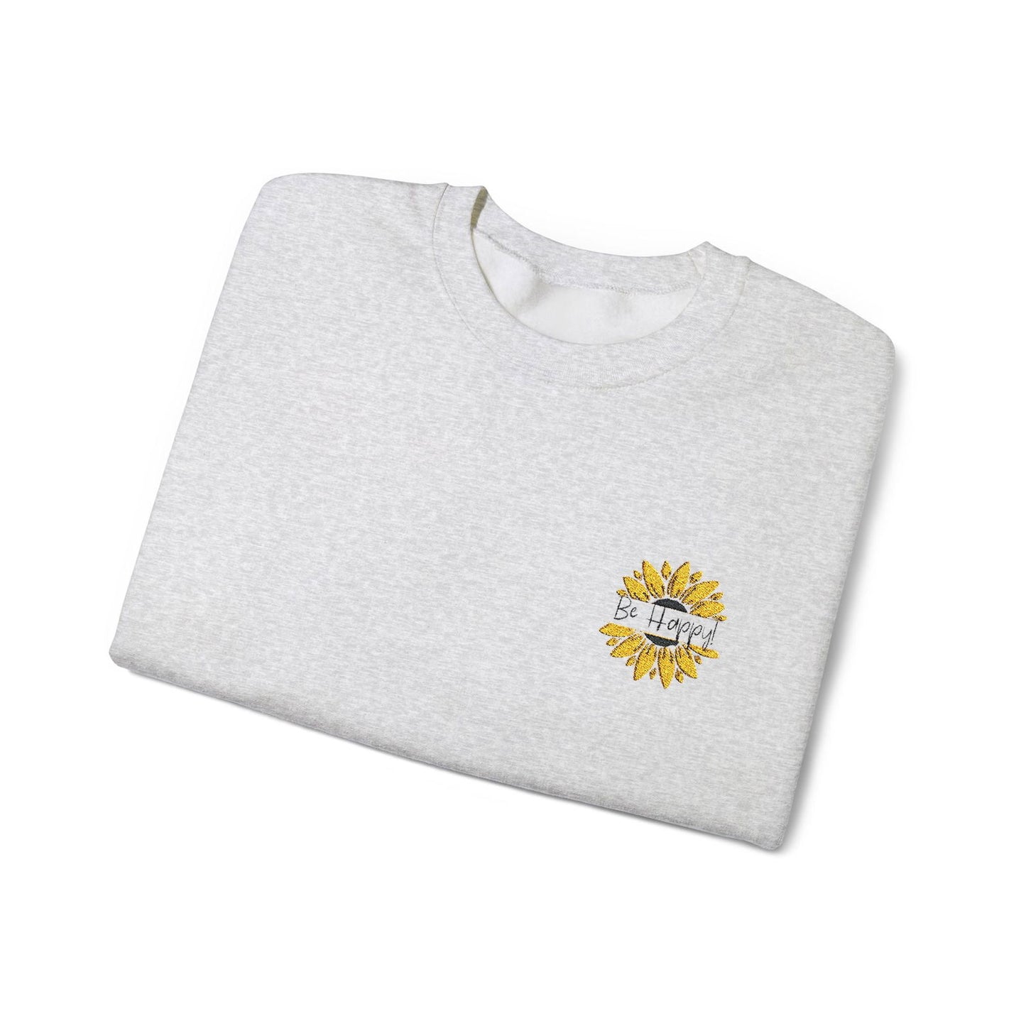 Be Happy: Adult Sweatshirt - The Eggy's store