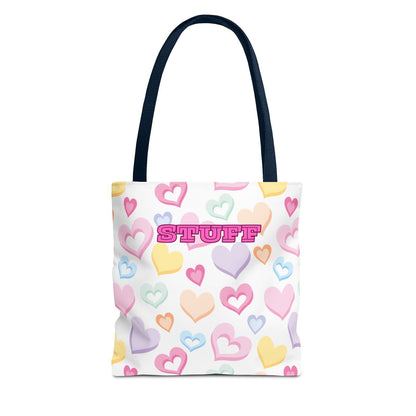 Conversation Hearts Tote Bag - The Eggy's store