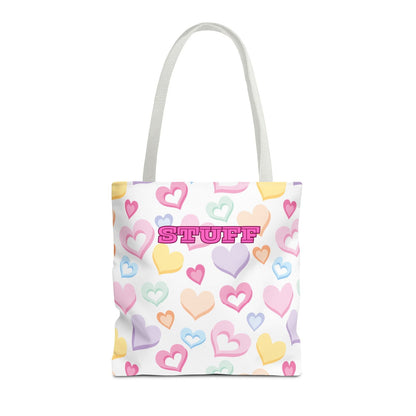 Conversation Hearts Tote Bag - The Eggy's store