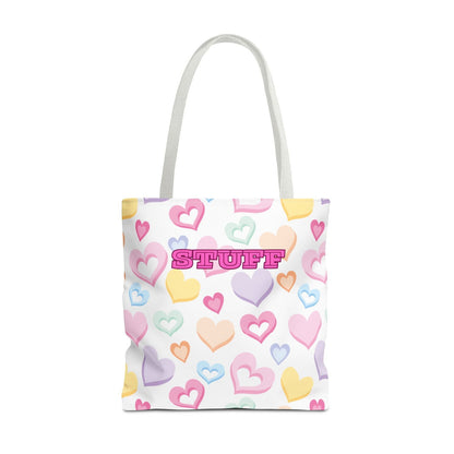 Conversation Hearts Tote Bag - The Eggy's store
