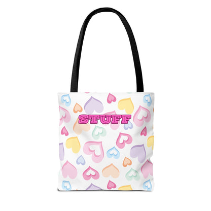Conversation Hearts Tote Bag - The Eggy's store