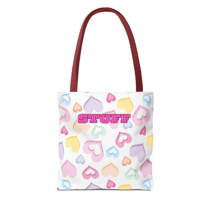 Conversation Hearts Tote Bag - The Eggy's store