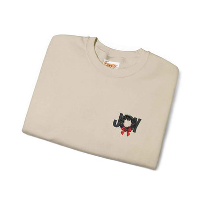 Embroidered Adult Christmas Sweatshirt