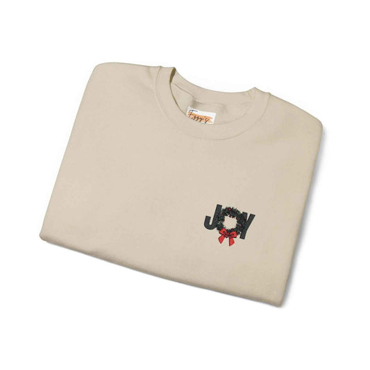 Embroidered Adult Christmas Sweatshirt
