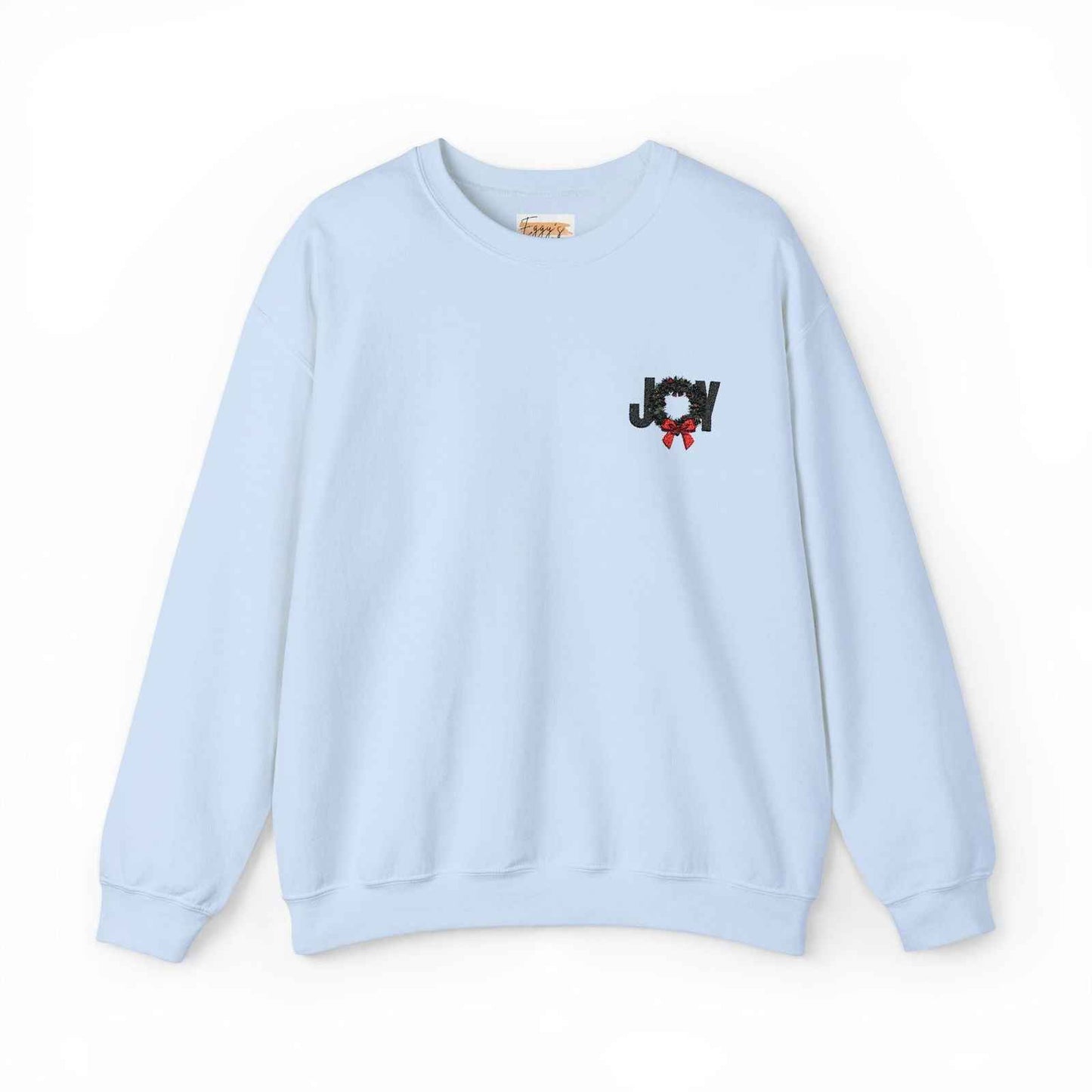 Embroidered Adult Christmas Sweatshirt