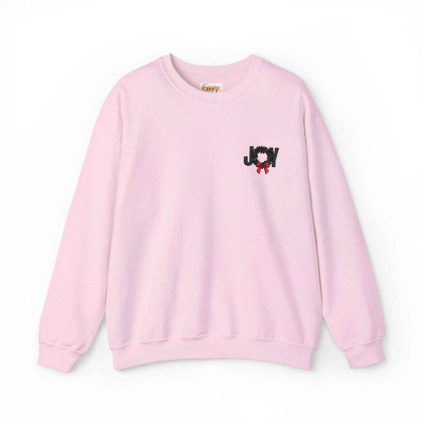 Embroidered Adult Christmas Sweatshirt
