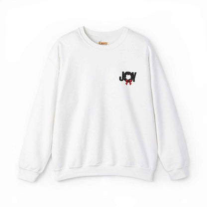 Embroidered Adult Christmas Sweatshirt