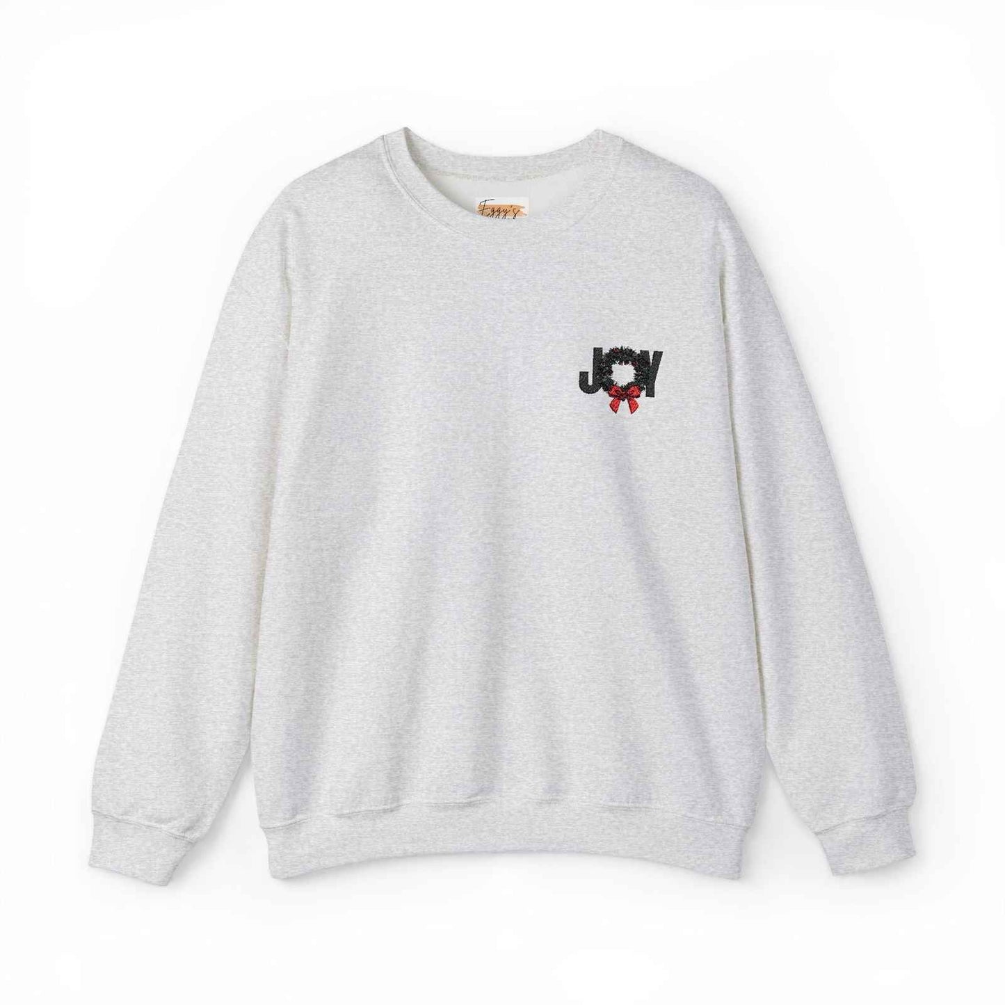Embroidered Adult Christmas Sweatshirt