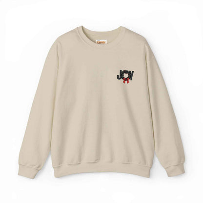 Embroidered Adult Christmas Sweatshirt