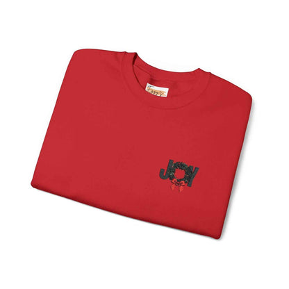 Embroidered Adult Christmas Sweatshirt