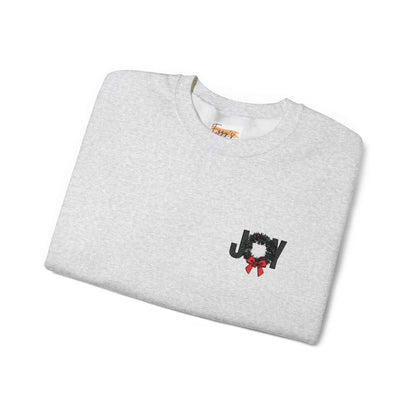 Embroidered Adult Christmas Sweatshirt