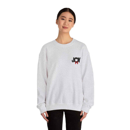 Embroidered Adult Christmas Sweatshirt