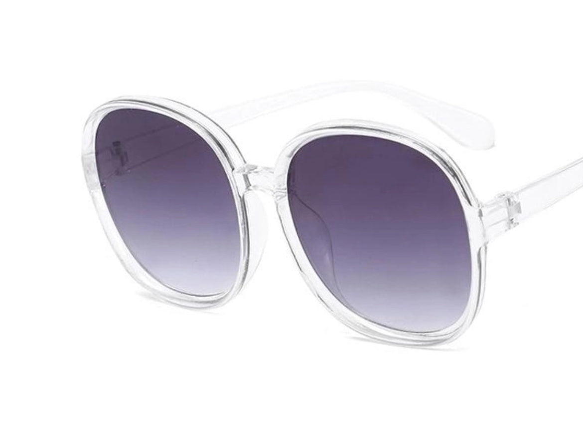 Round Large Frame Wild Sunglasses