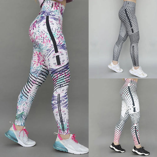 Women Scrunch Butt Yoga Leggings - Elastic Tight Sports Pants for Running and Leisure