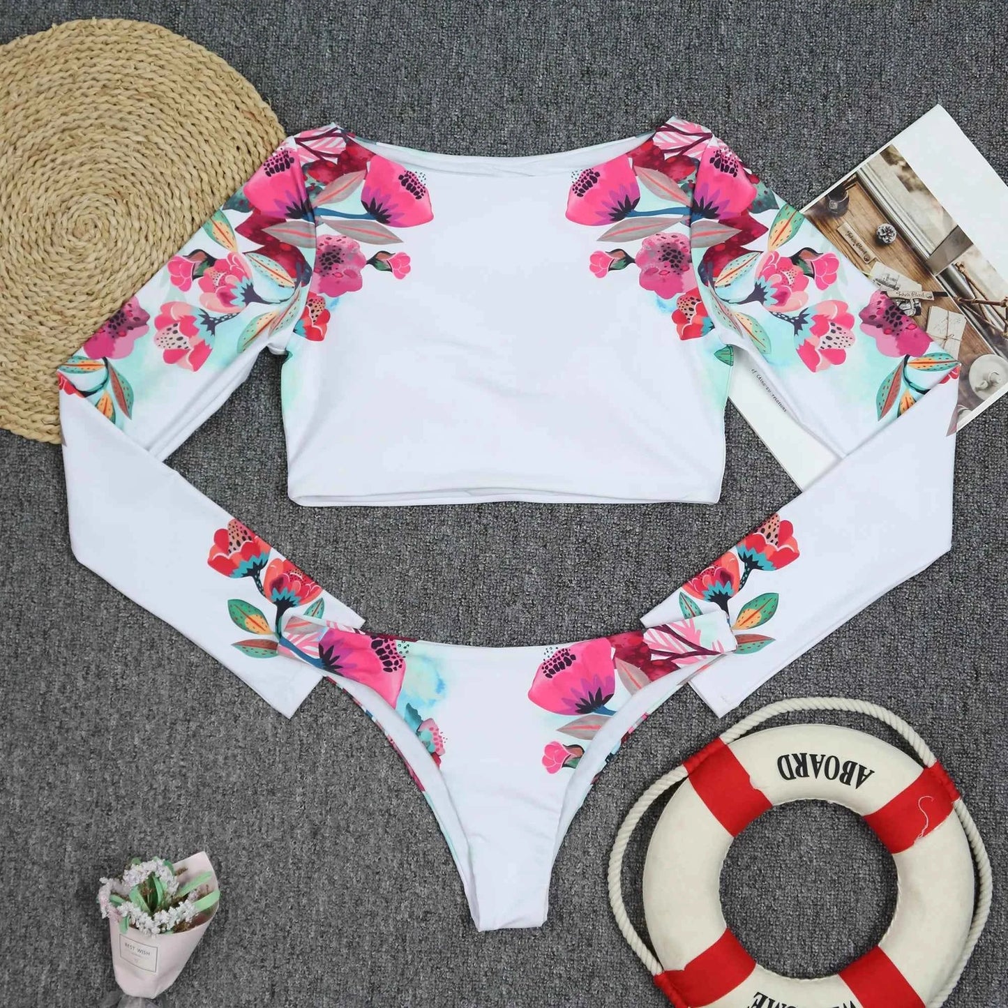 Long Sleeve Swimwear Set