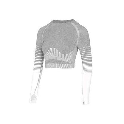 Women's Seamless Yoga Set Long Sleeve