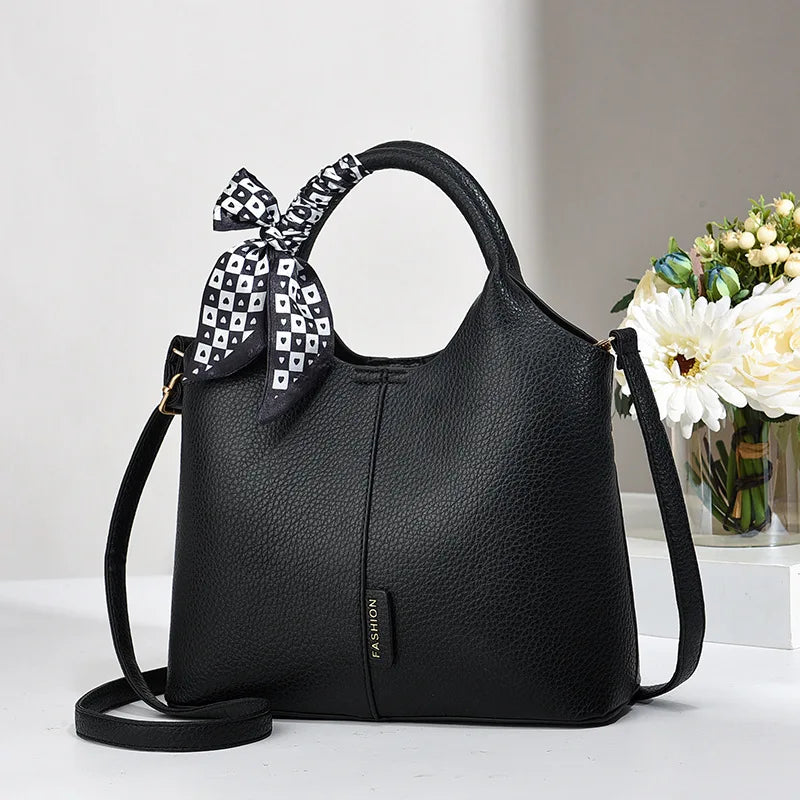 Bow Detail Crossbody Tote