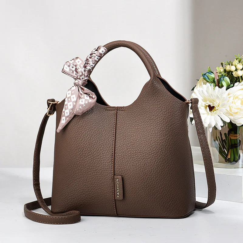 Bow Detail Crossbody Tote