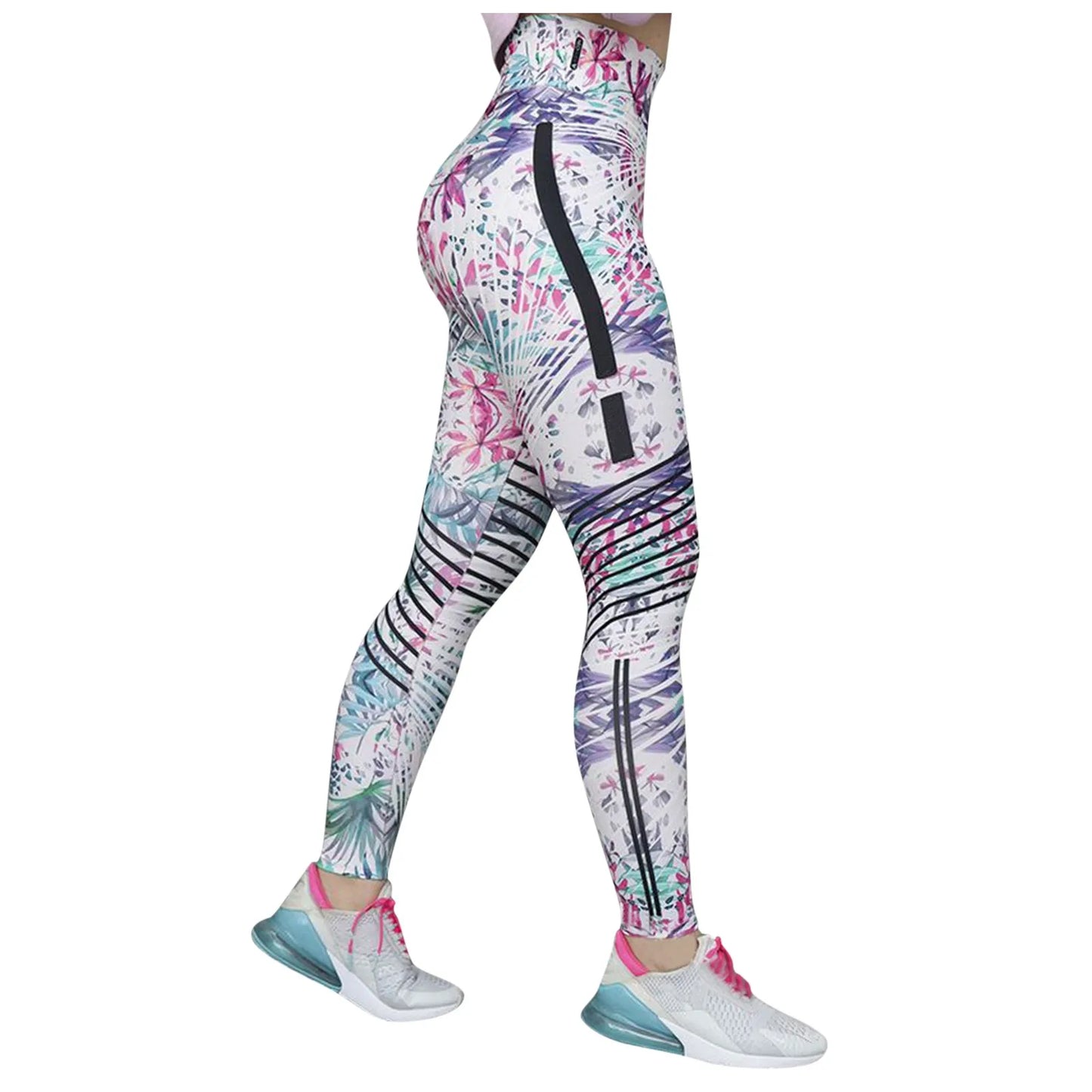 Women Scrunch Butt Yoga Leggings - Elastic Tight Sports Pants for Running and Leisure