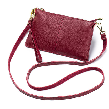 Leather One-Shoulder Clutch for Women - All-Match Leather Handbag - The Eggy's store