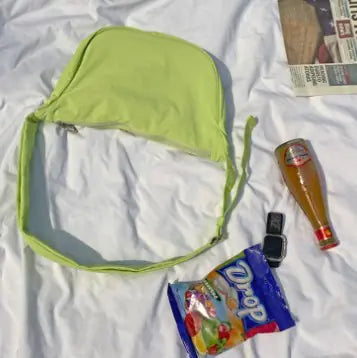 Vintage Hobo Shoulder Bag – Lightweight Nylon Purse | 3 Colors