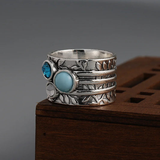 Vintage Bohemian Statement Ring for Women