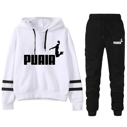 Women's Tracksuit Set - Casual Two Piece Jogger Set for Daily Wear