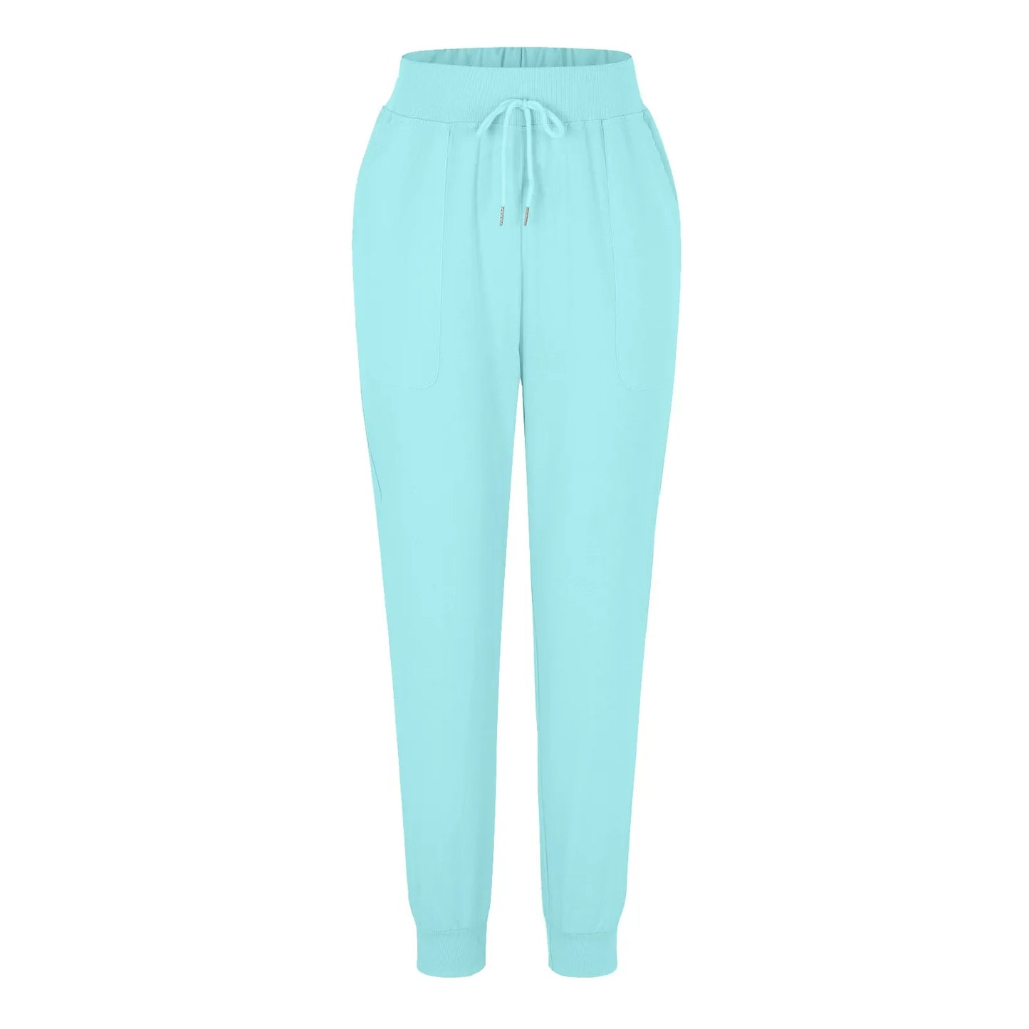Cotton Linen Drawstring Cargo Pants
