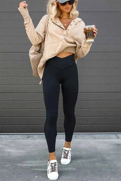 Casual Loose White Women Sweatshirt V-neck Hooded Batwing Sleeve Hoodie Top For Women Pullovers