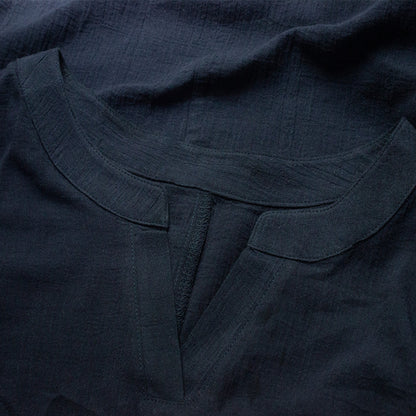 Plus Size Women's Top Summer V Neck Solid Casual Short Sleeve Blouse - The Eggy's store