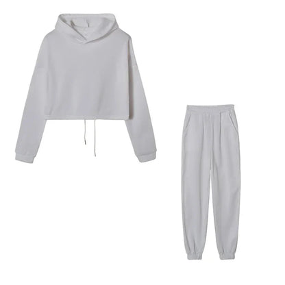 Women's Long-Sleeved Sports Suit, Two-Piece Women's Sweatsuit