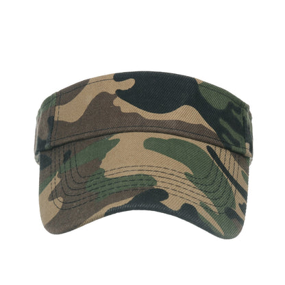 Camouflage Breathable Sun Hats Women Adjustable Visor UV Protection Tennis Running Sunscreen Hat - The Eggy's store