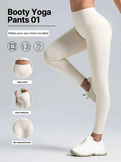 ElevateFit High-Waist Shaping Yoga Leggings