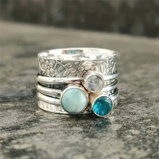 Vintage Bohemian Statement Ring for Women