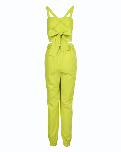 Elegant Summer Fashion Jumpsuit for Women - Shoulder Straps - The Eggy's store