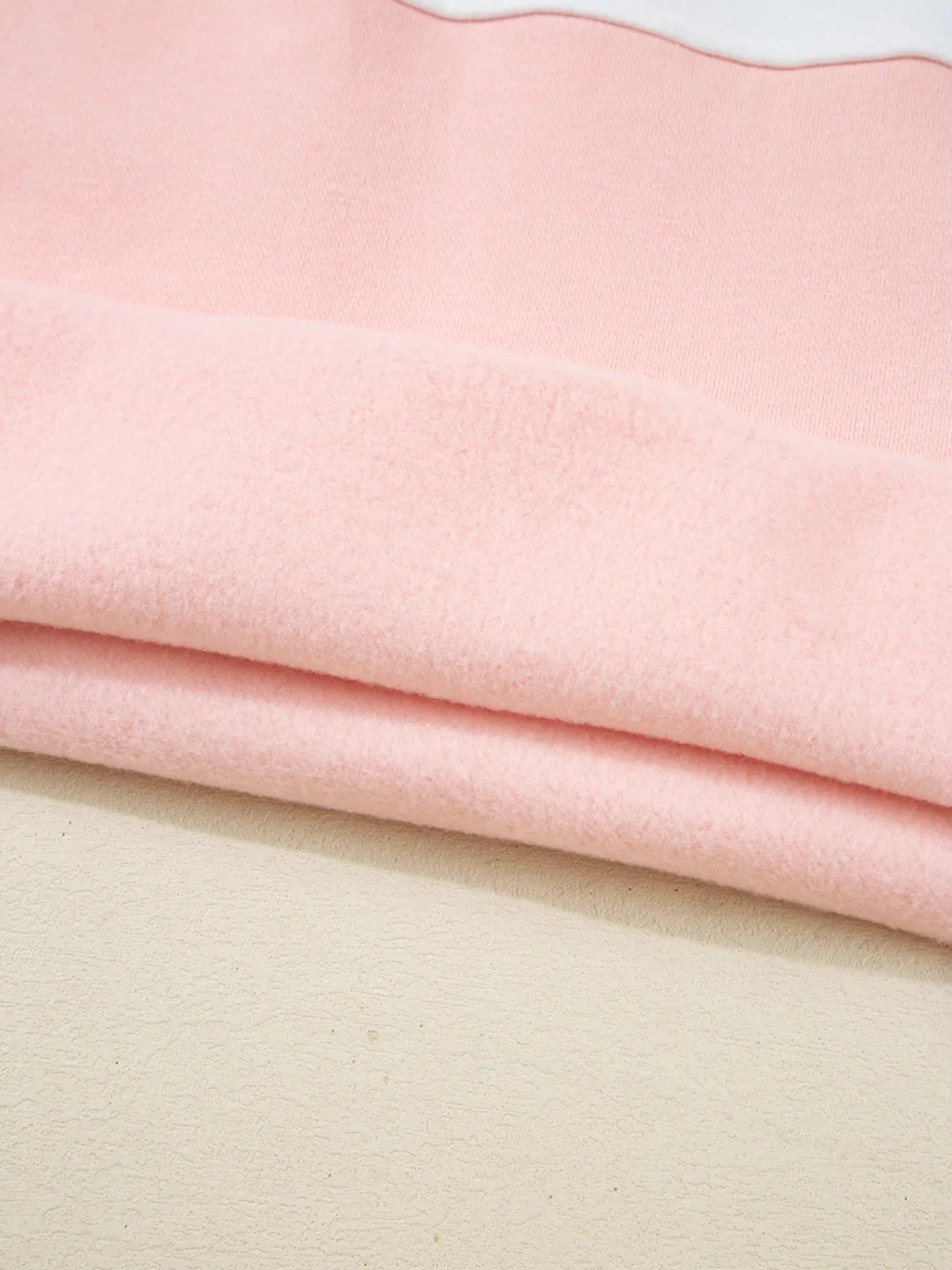 Colorblock Patchwork Half Button Women's  Sweatshirt