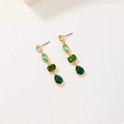 18K Gold-Plated Drop Earrings
