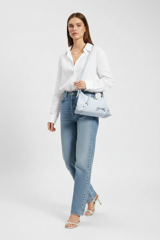 Bow Decor Shoulder Bag
