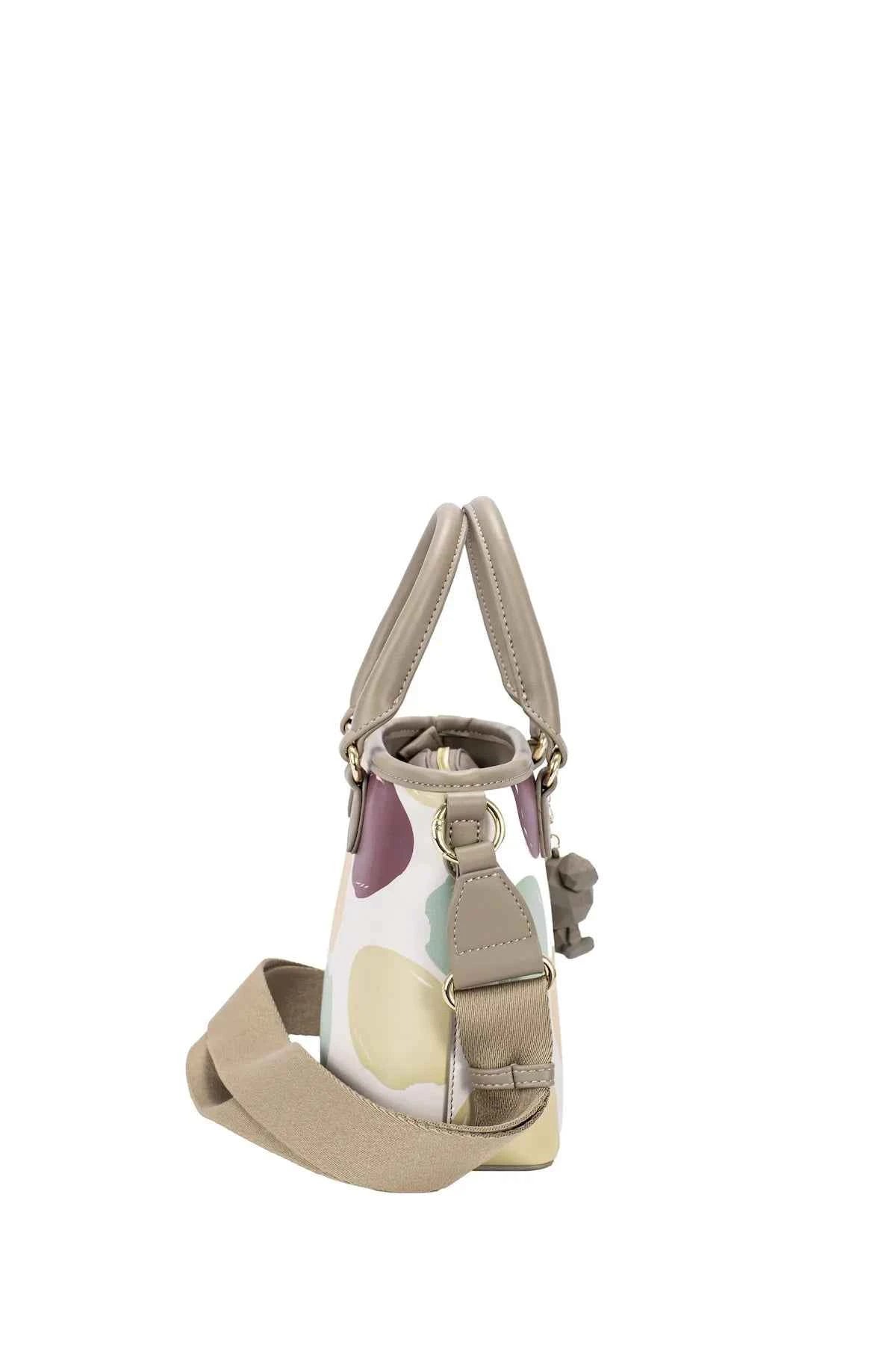 David Jones Colorful Polka Dot Handbag