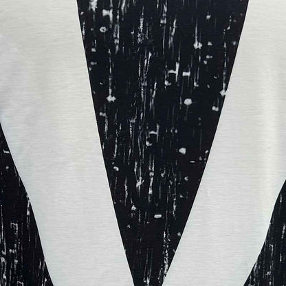 Women's Long Sleeve Shirts Zipper Color Block V Neck Tunic Tops Casual Blouse