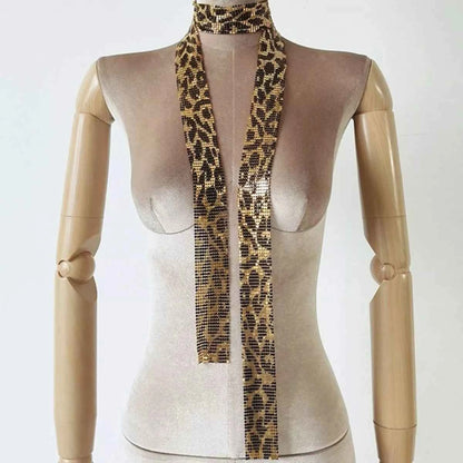 Sequin Glamour Holiday Scarf