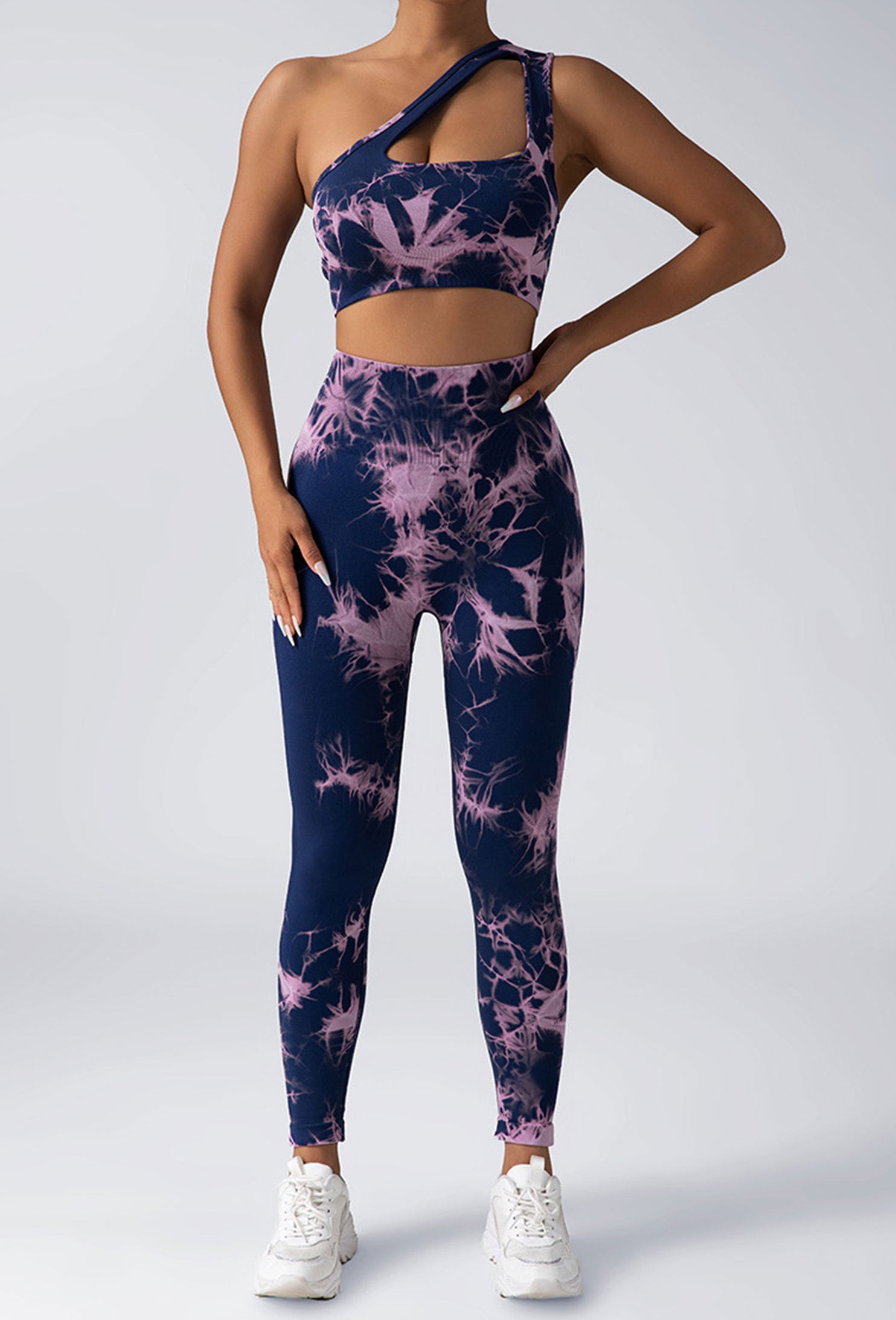 Women Scrunch Workout Leggings Butt Lifting High Waisted Yoga Pants - Seamless Tie Dye Booty Gym Tights - The Eggy's store