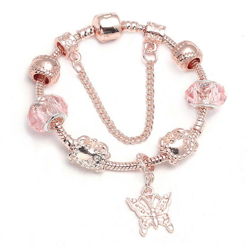 Fashion Love Geometric Rose Gold Bracelet for Women's Jewelry - The Eggy's store