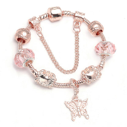 Fashion Love Geometric Rose Gold Bracelet for Women's Jewelry - The Eggy's store