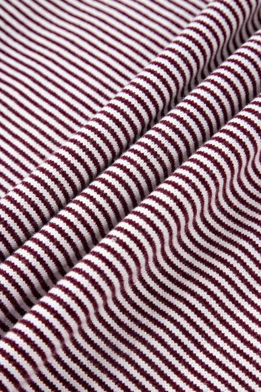 Stripe Colorblock Patchwork Dolman Sleeve Sweater