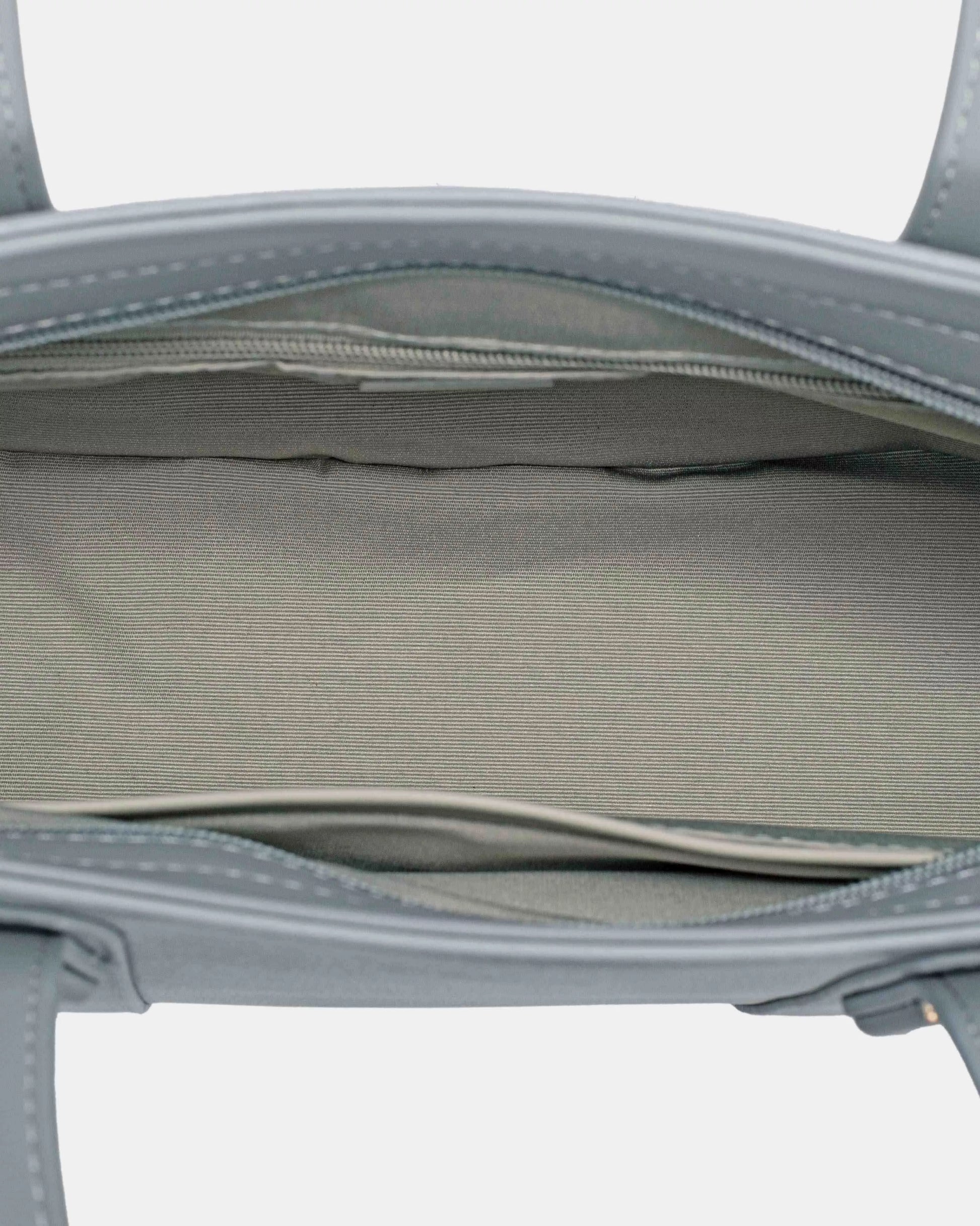 Leather Tote Bag with Gold Hardware - The Eggy's store
